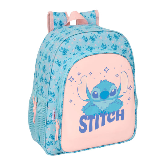 Ghiozdan Lilo & Stitch Ohana Albastru 32 x 38 x 12 cm - Birou și papetărie, Material școlar și educațional