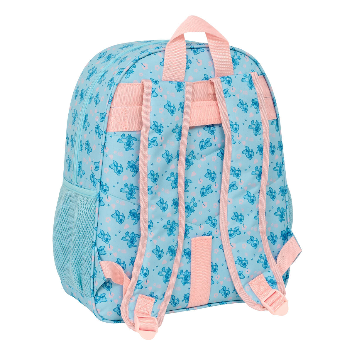 Ghiozdan Lilo & Stitch Ohana Albastru 32 x 38 x 12 cm - Birou și papetărie, Material școlar și educațional