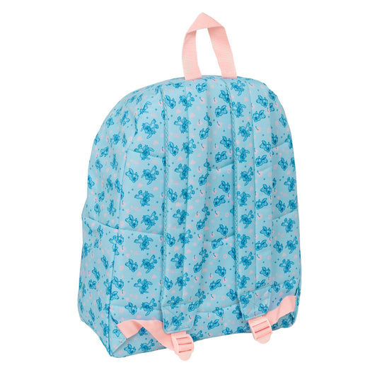 Ghiozdan Lilo & Stitch Ohana Albastru 33 x 42 x 15 cm - Birou și papetărie, Material școlar și educațional