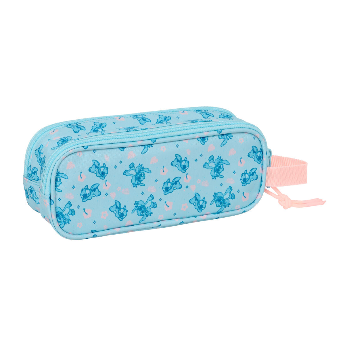 Geantă Universală Lilo & Stitch Ohana Albastru deschis Roz deschis 21 x 8 x 6 cm - Birou și papetărie, Material școlar și educațional