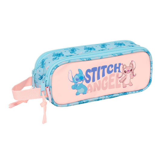 Geantă Universală Lilo & Stitch Ohana Albastru deschis Roz deschis 21 x 8 x 6 cm - Birou și papetărie, Material școlar și educațional
