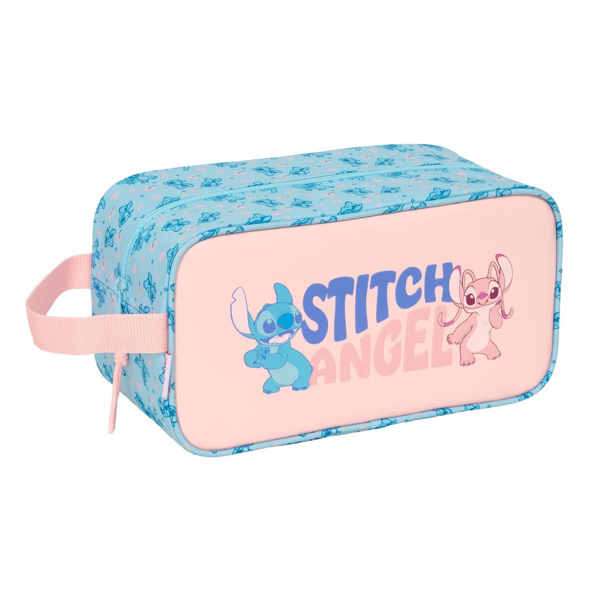 Geantă Universală Lilo & Stitch Ohana Albastru deschis Roz deschis 29 x 15 x 14 cm - Birou și papetărie, Material școlar și educațional