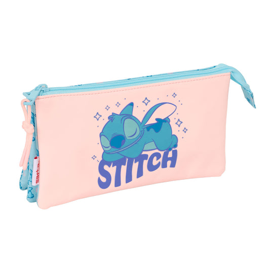 Geantă Universală Lilo & Stitch Ohana Albastru deschis Roz deschis 22 x 12 x 3 cm - Birou și papetărie, Material școlar și educațional