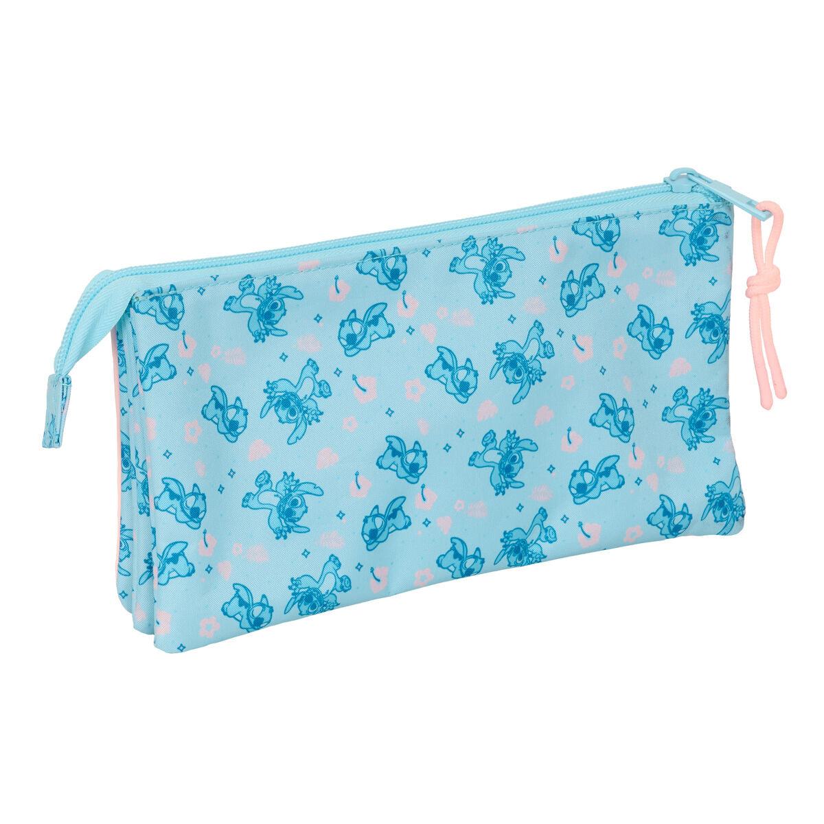Geantă Universală Lilo & Stitch Ohana Albastru deschis Roz deschis 22 x 12 x 3 cm - Birou și papetărie, Material școlar și educațional