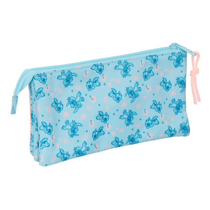 Geantă Universală Lilo & Stitch Ohana Albastru deschis Roz deschis 22 x 12 x 3 cm - Birou și papetărie, Material școlar și educațional