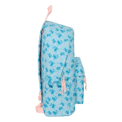 Ghiozdan Lilo & Stitch Ohana Albastru 31 x 43 x 13 cm - Birou și papetărie, Material școlar și educațional