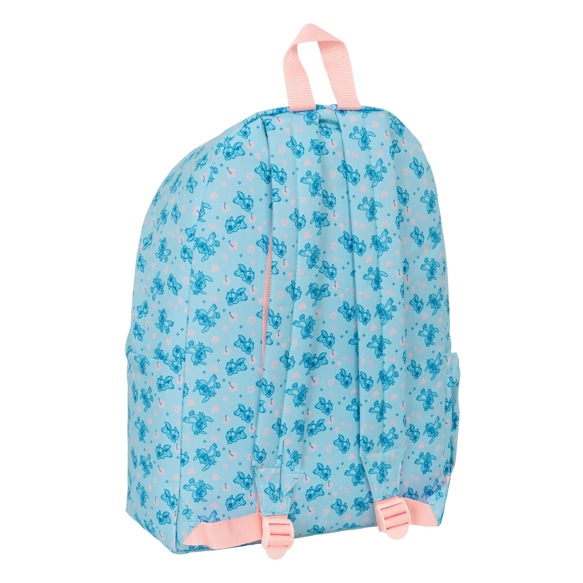 Ghiozdan Lilo & Stitch Ohana Albastru 31 x 43 x 13 cm - Birou și papetărie, Material școlar și educațional