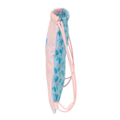 Geantă Rucsac cu Bretele Lilo & Stitch Ohana Albastru Roz 26 x 34 x 1 cm - Birou și papetărie, Material școlar și educațional