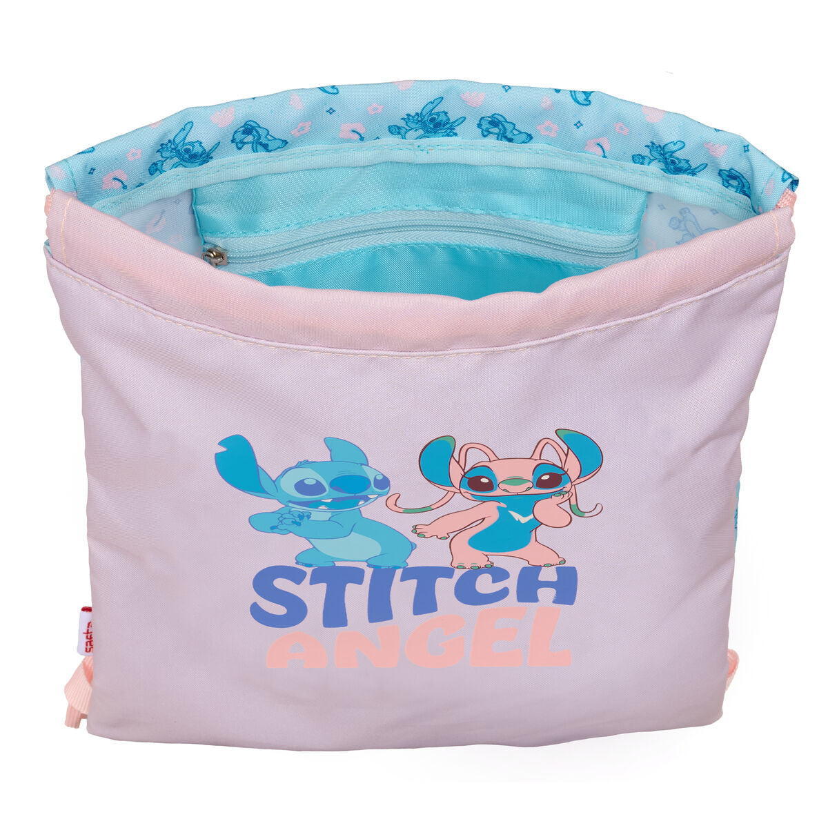 Geantă Rucsac cu Bretele Lilo & Stitch Ohana Albastru Roz 26 x 34 x 1 cm - Birou și papetărie, Material școlar și educațional