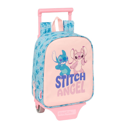 Ghiozdan Lilo & Stitch Ohana Albastru 22 x 27 x 10 cm - Birou și papetărie, Material școlar și educațional
