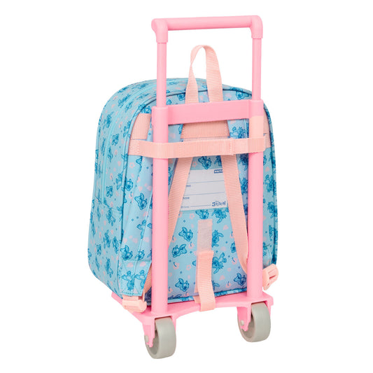 Ghiozdan Lilo & Stitch Ohana Albastru 22 x 27 x 10 cm - Birou și papetărie, Material școlar și educațional