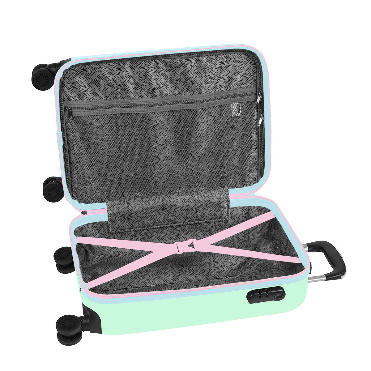 Ghiozdan Pembe pembe Multicolor 34,5 x 55 x 20 cm - Birou și papetărie, Material școlar și educațional