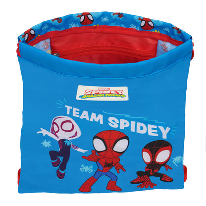 Geantă Rucsac cu Bretele Spider-Man Albastru Roșu 26 x 34 x 1 cm - Birou și papetărie, Material școlar și educațional