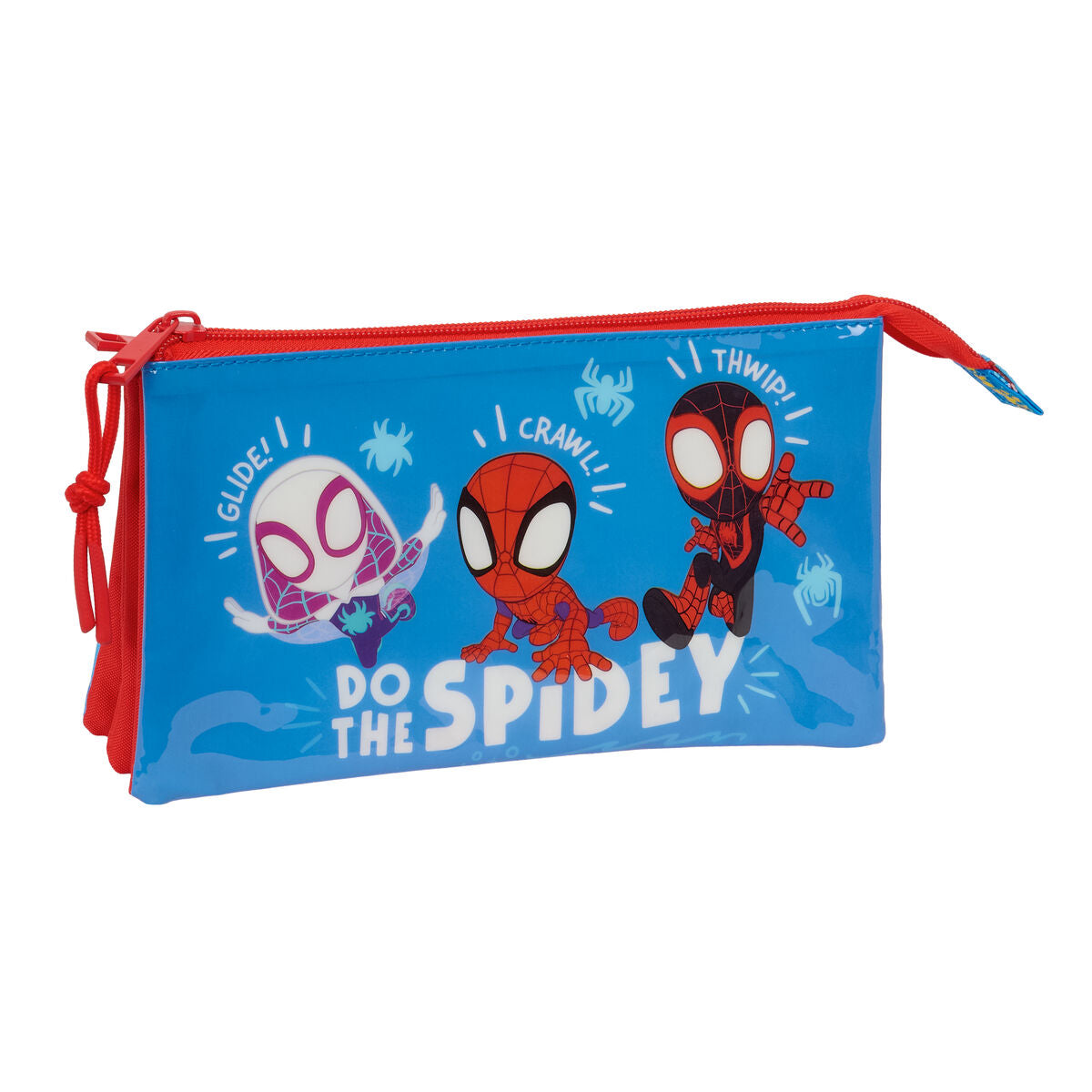 Geantă Universală Spider-Man Albastru Roșu 22 x 12 x 3 cm - Birou și papetărie, Material școlar și educațional