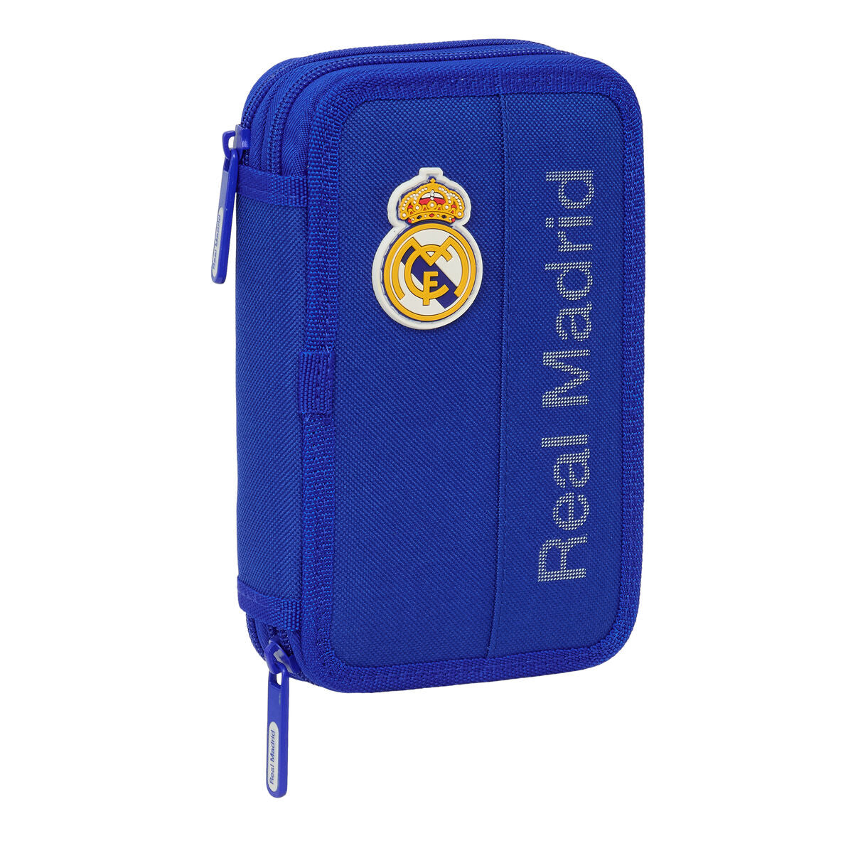 Geantă Universală Real Madrid C.F. Albastru 12.5 x 19.5 x 4 cm 29 Piese - Birou și papetărie, Material școlar și educațional