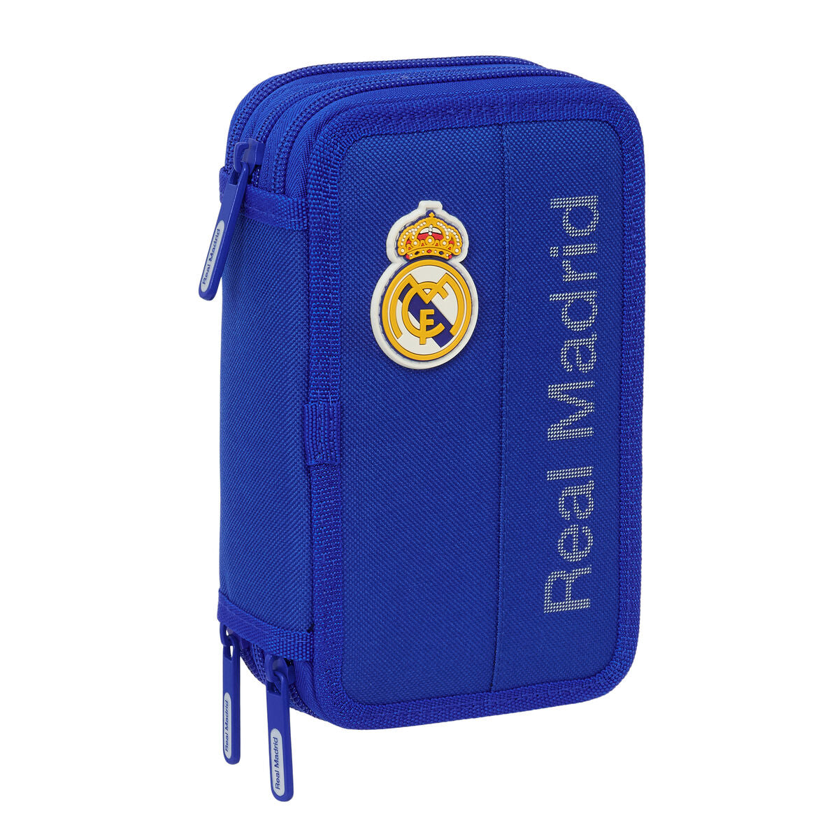 Geantă Universală Real Madrid C.F. Albastru 12,5 x 19,5 x 5,5 cm 37 Piese - Birou și papetărie, Material școlar și educațional