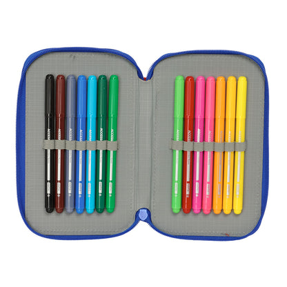 Geantă Universală Cars Multicolor 12.5 x 19.5 x 4 cm 29 Piese - Birou și papetărie, Material școlar și educațional