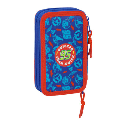Geantă Universală Cars Multicolor 12.5 x 19.5 x 4 cm 29 Piese - Birou și papetărie, Material școlar și educațional