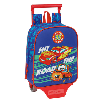 Ghiozdan Cars Multicolor 22 x 27 x 10 cm - Birou și papetărie, Material școlar și educațional