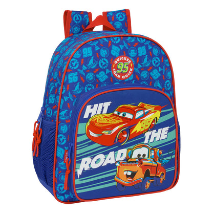 Ghiozdan Cars Multicolor 32 x 38 x 12 cm - Birou și papetărie, Material școlar și educațional