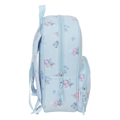 Ghiozdan Lilo & Stitch Albastru deschis 22 x 27 x 10 cm - Birou și papetărie, Material școlar și educațional