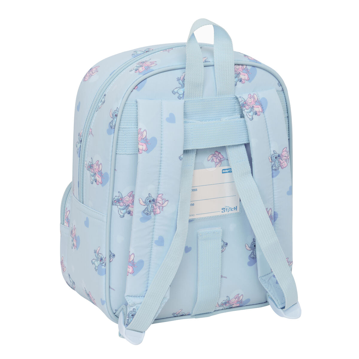Ghiozdan Lilo & Stitch Albastru deschis 22 x 27 x 10 cm - Birou și papetărie, Material școlar și educațional