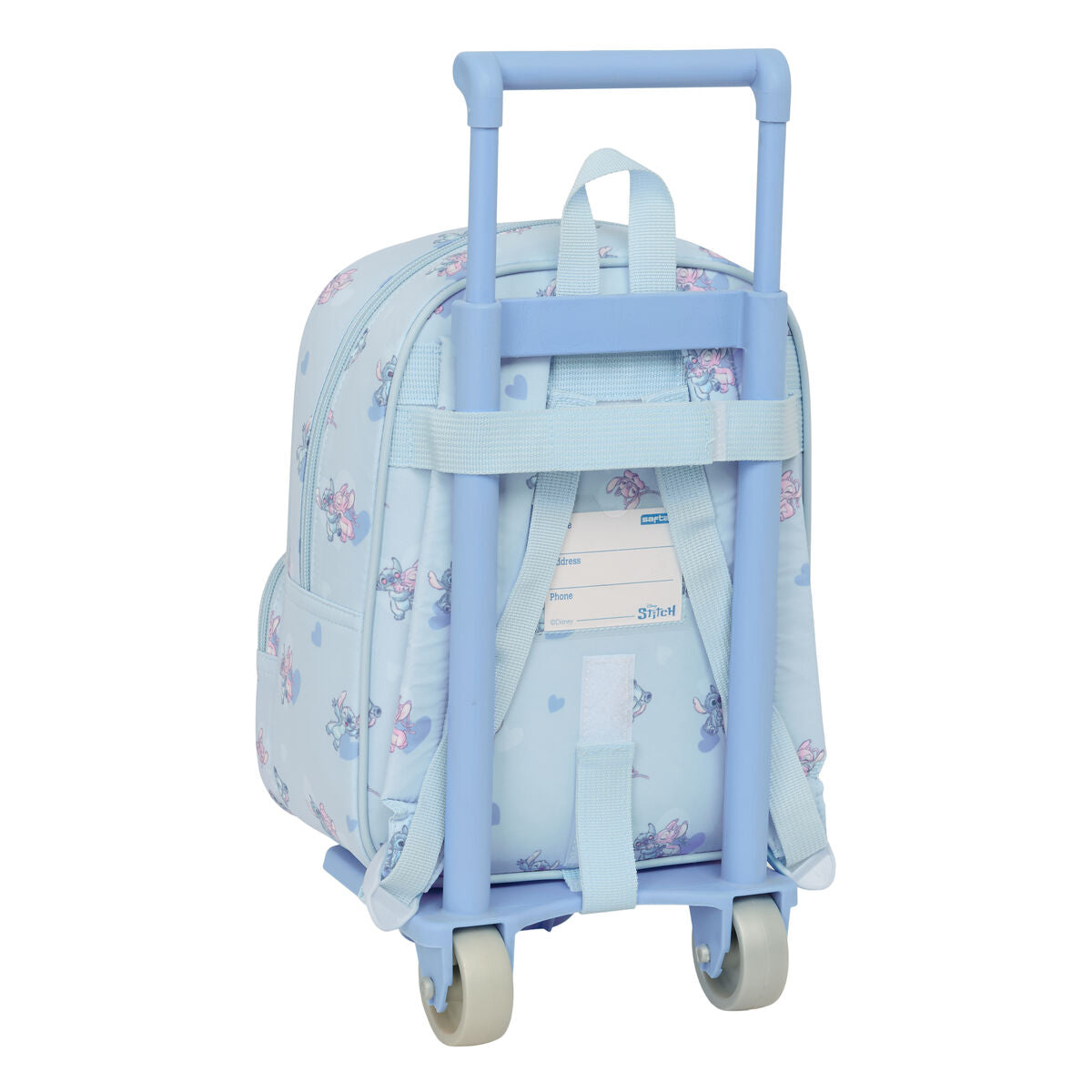 Ghiozdan Lilo & Stitch Albastru 22 x 27 x 10 cm - Birou și papetărie, Material școlar și educațional