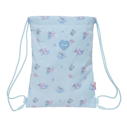 Geantă Rucsac cu Bretele Lilo & Stitch Albastru 26 x 34 x 1 cm - Birou și papetărie, Material școlar și educațional