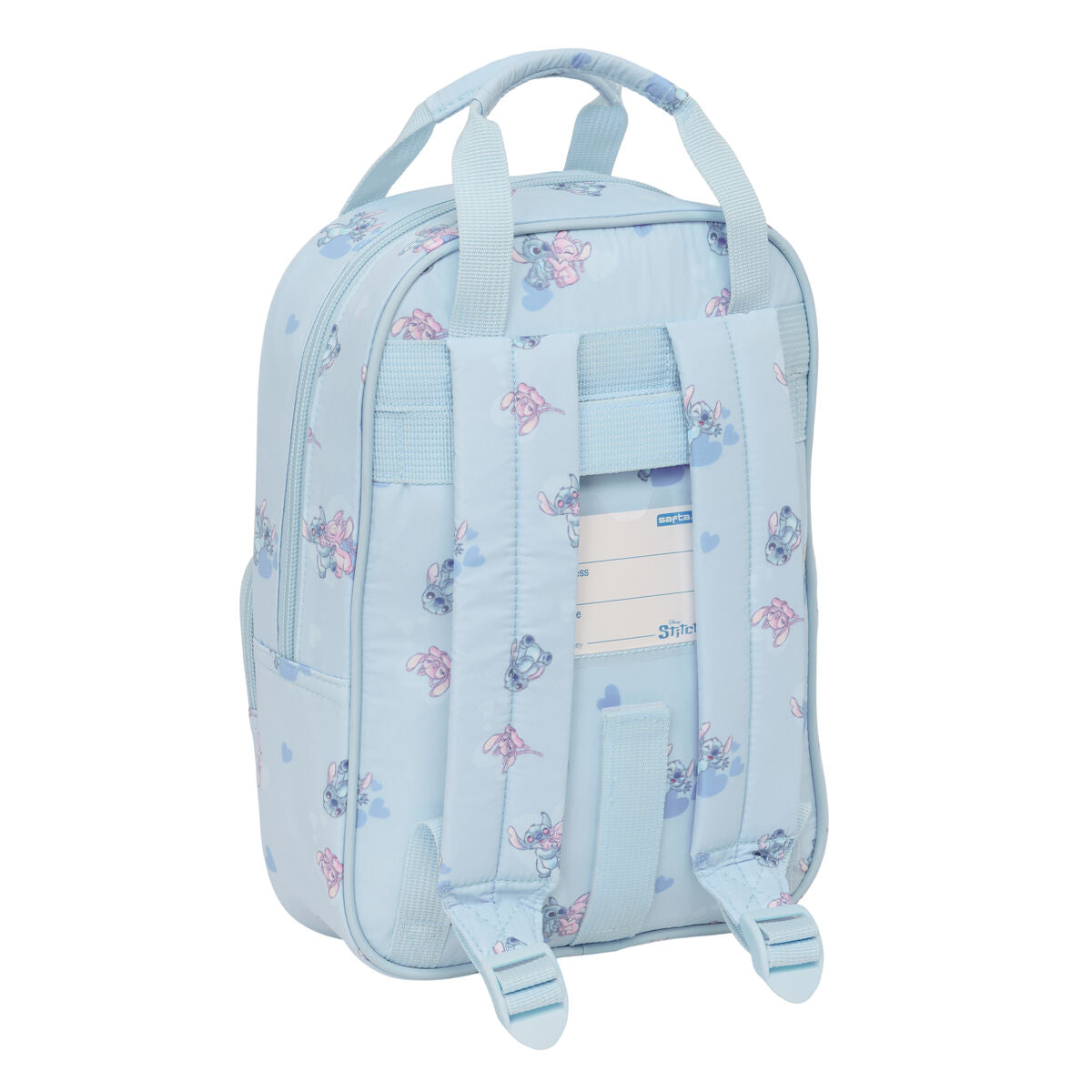 Ghiozdan Lilo & Stitch Albastru deschis 20 x 28 x 8 cm - Birou și papetărie, Material școlar și educațional