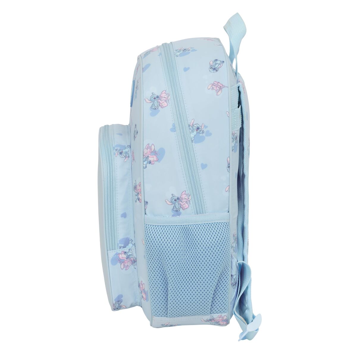 Ghiozdan Lilo & Stitch Albastru deschis 28 x 34 x 10 cm - Birou și papetărie, Material școlar și educațional