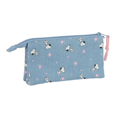 Geantă Universală Snoopy Denim 22 x 12 x 3 cm - Birou și papetărie, Material școlar și educațional