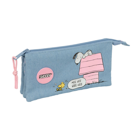 Geantă Universală Snoopy Denim 22 x 12 x 3 cm - Birou și papetărie, Material școlar și educațional