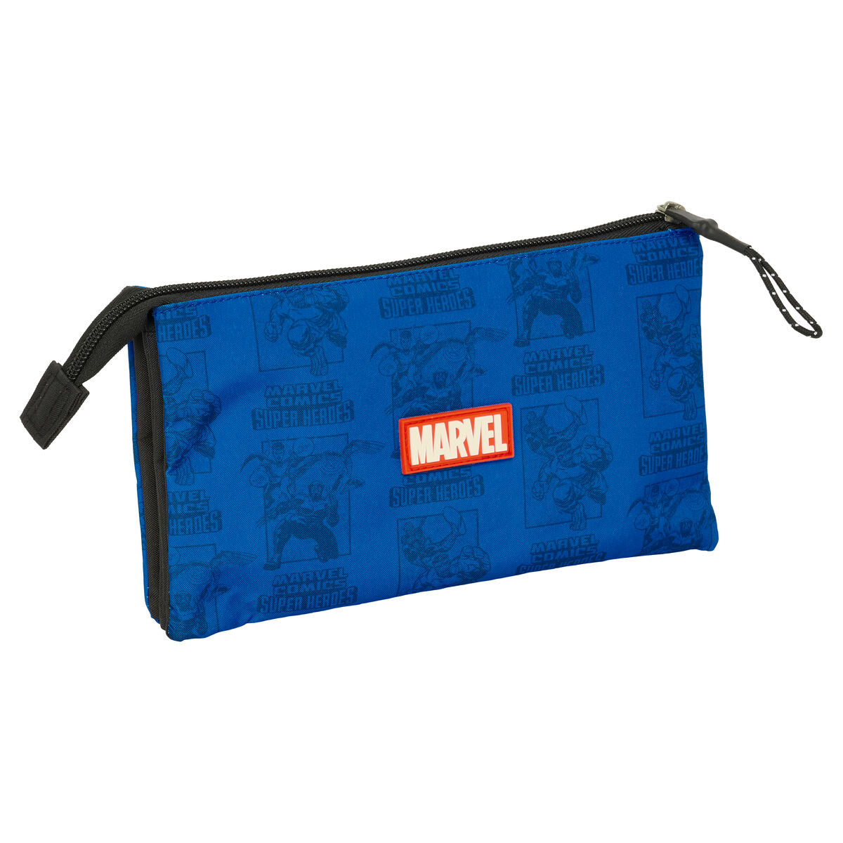 Geantă Universală The Avengers Albastru Negru 22 x 12 x 3 cm - Birou și papetărie, Material școlar și educațional