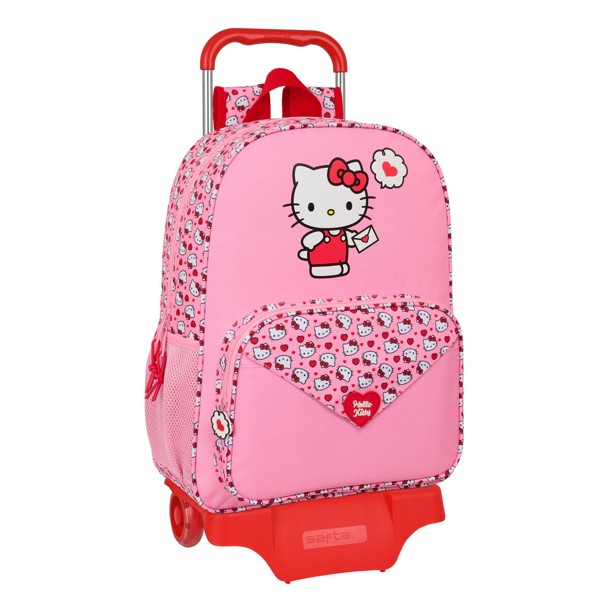 Ghiozdan Hello Kitty Roz 33 x 42 x 14 cm - Birou și papetărie, Material școlar și educațional