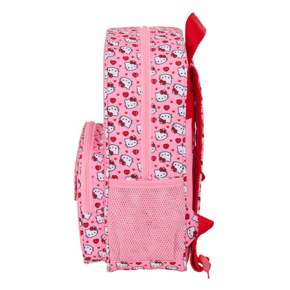 Ghiozdan Hello Kitty Roz 26 x 34 x 11 cm - Birou și papetărie, Material școlar și educațional