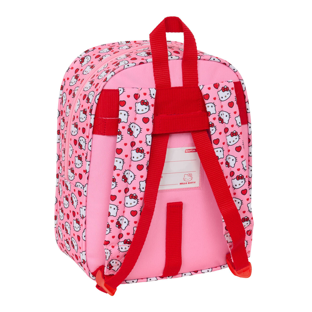 Ghiozdan Hello Kitty Roz 22 x 27 x 10 cm - Birou și papetărie, Material școlar și educațional