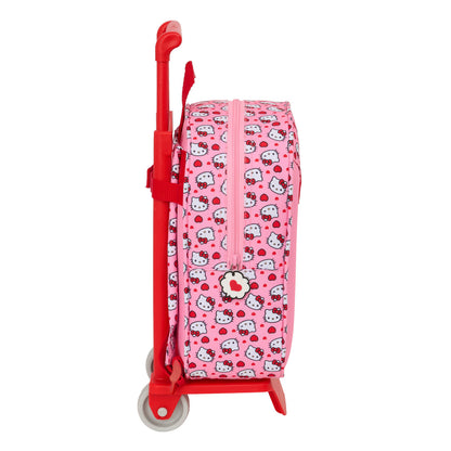 Ghiozdan Hello Kitty Roz 22 x 27 x 10 cm - Birou și papetărie, Material școlar și educațional