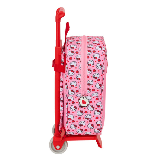 Ghiozdan Hello Kitty Roz 22 x 27 x 10 cm - Birou și papetărie, Material școlar și educațional