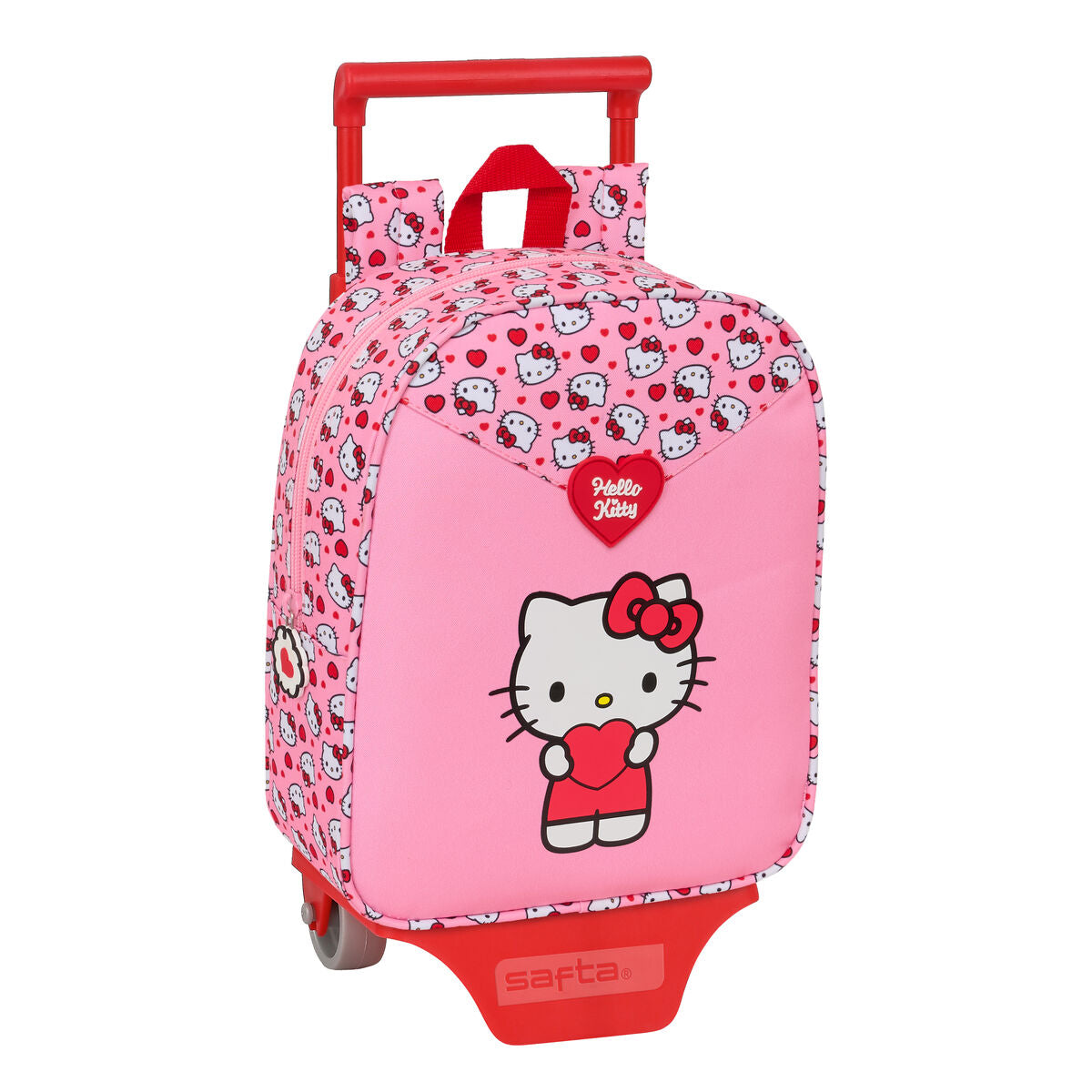 Ghiozdan Hello Kitty Roz 22 x 27 x 10 cm - Birou și papetărie, Material școlar și educațional