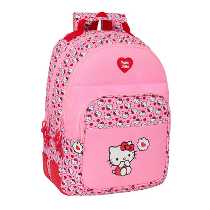 Ghiozdan Hello Kitty Roz 32 x 42 x 15 cm - Birou și papetărie, Material școlar și educațional