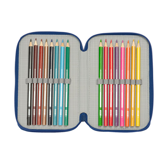 Geantă Universală How to Train Your Dragon Albastru închis 12,5 x 19,5 x 5,5 cm 37 Piese - Birou și papetărie, Material școlar și educațional