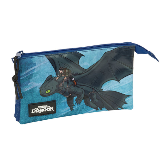 Geantă Universală How to Train Your Dragon Albastru închis 22 x 12 x 3 cm - Birou și papetărie, Material școlar și educațional