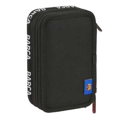 Geantă Universală F.C. Barcelona Negru 12,5 x 19,5 x 5,5 cm 37 Piese - Birou și papetărie, Material școlar și educațional