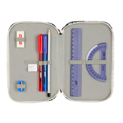 Geantă Universală F.C. Barcelona Negru 12,5 x 19,5 x 5,5 cm 37 Piese - Birou și papetărie, Material școlar și educațional