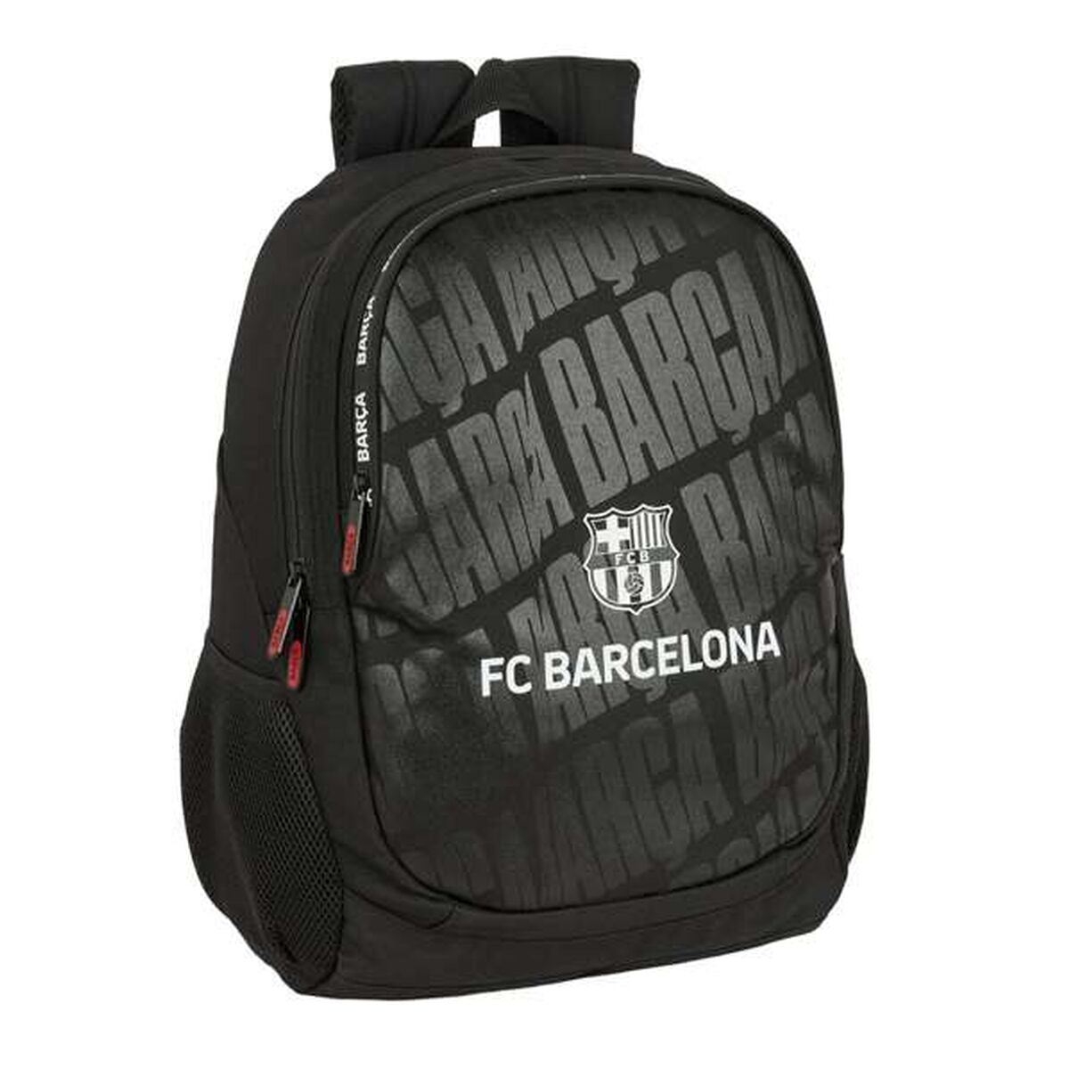 Ghiozdan F.C. Barcelona Negru 32 x 44 x 16 cm - Birou și papetărie, Material școlar și educațional