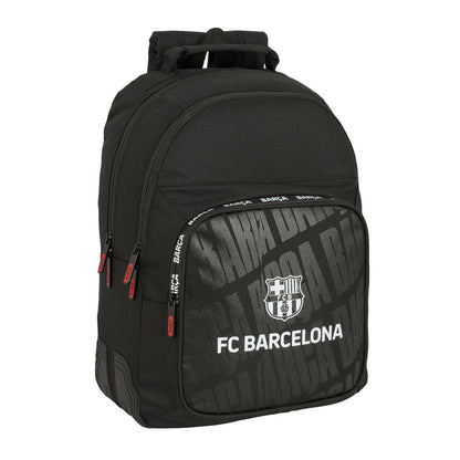 Ghiozdan F.C. Barcelona Negru 32 x 42 x 15 cm - Birou și papetărie, Material școlar și educațional