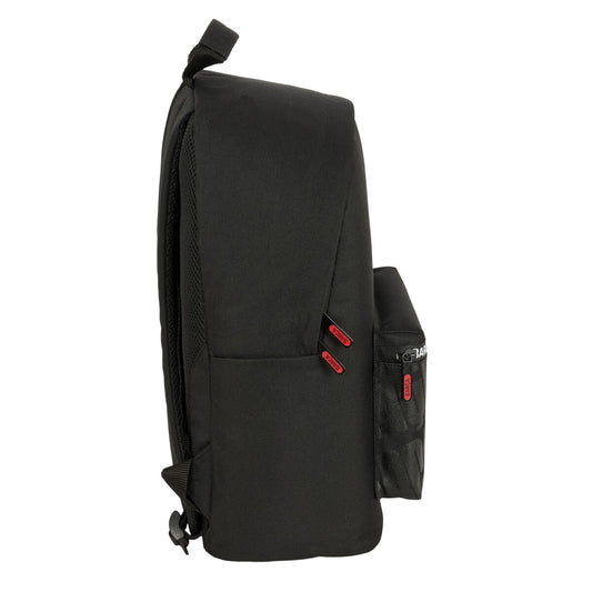Ghiozdan F.C. Barcelona Negru 31 x 41 x 16 cm - Birou și papetărie, Material școlar și educațional