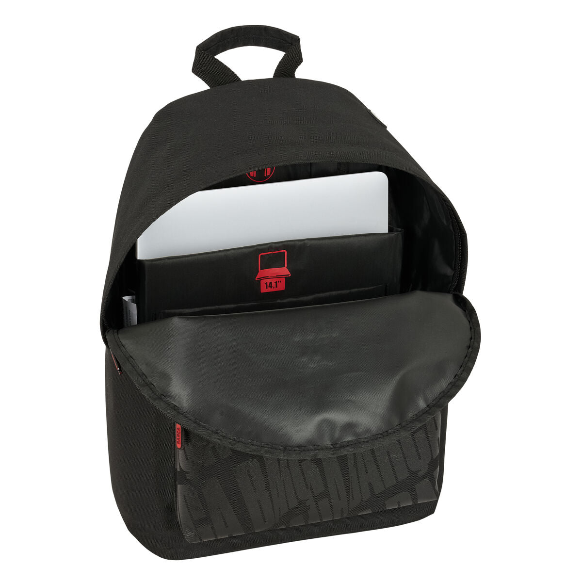 Ghiozdan F.C. Barcelona Negru 31 x 41 x 16 cm - Birou și papetărie, Material școlar și educațional