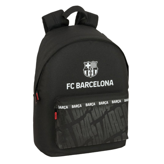 Ghiozdan F.C. Barcelona Negru 31 x 41 x 16 cm - Birou și papetărie, Material școlar și educațional