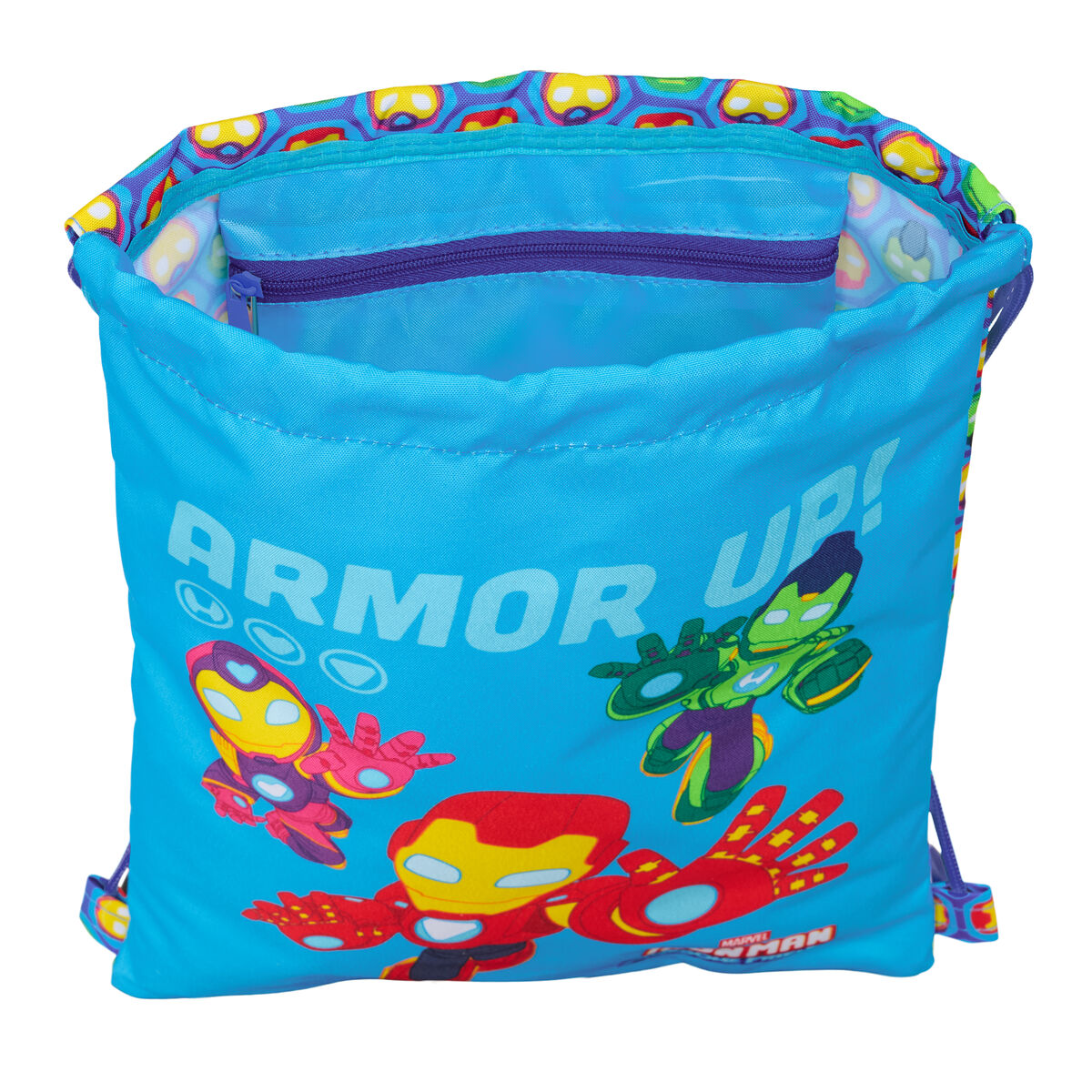 Geantă Rucsac cu Bretele Iron Man Multicolor 26 x 34 x 1 cm - Birou și papetărie, Material școlar și educațional